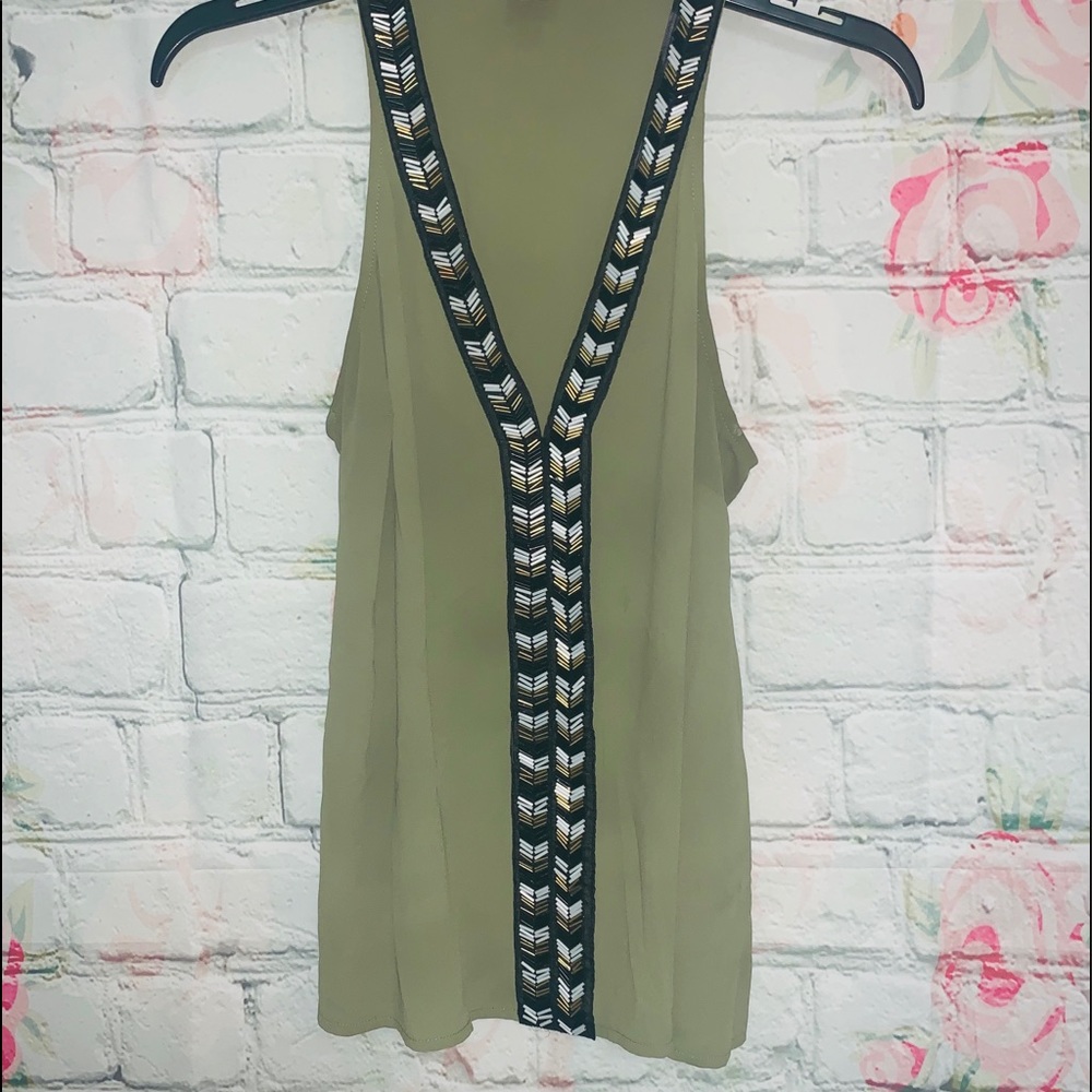 Beaded blouse 2B bebe